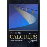 کتاب حساب دیفرانسیل توماس 13 ( افست ) CALCULUS جلد 2