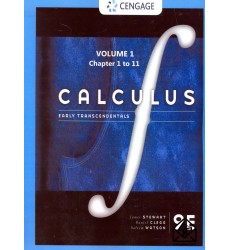 کتاب حساب دیفرانسیل و انتگرال استوارت جلد 1 ویرایش 9 (افست)