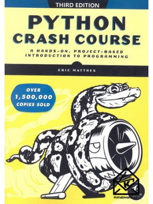  خرید کتاب PYTHON CRASH COURSE. اریک متس.  انتشارات:   سهاپویش.