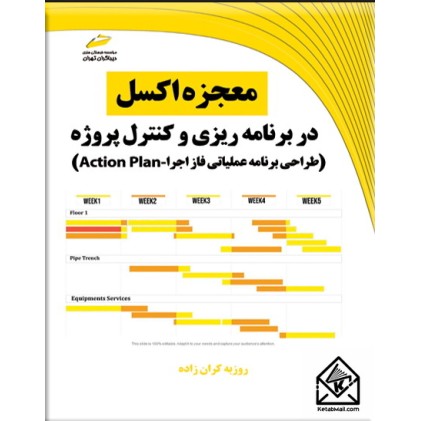 کتاب معجزه اکسل در برنامه ریزی و کنترل پروژه 