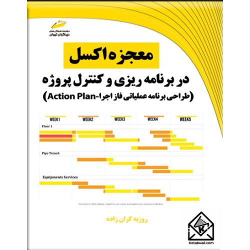 کتاب معجزه اکسل در برنامه ریزی و کنترل پروژه 