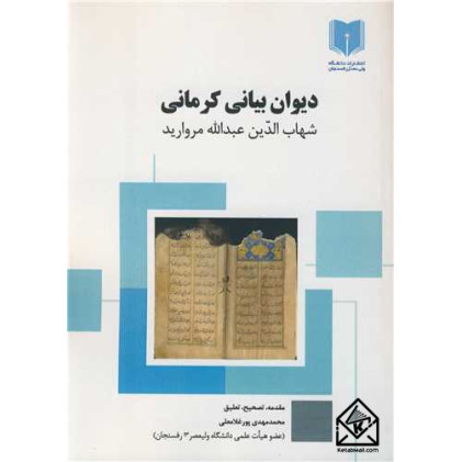 کتاب دیوان بیانی کرمانی شهاب الدین عبدالله مروارید